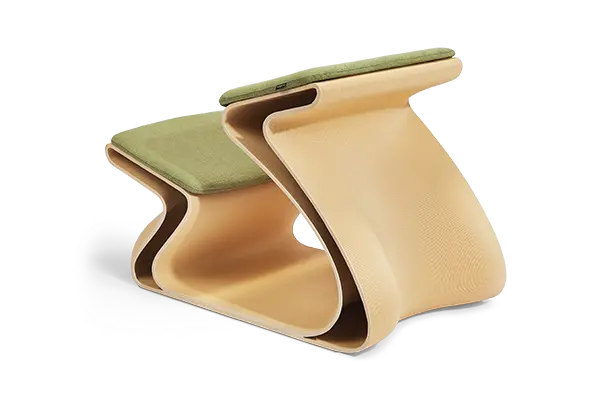 Angled Backrest & Kneerest
